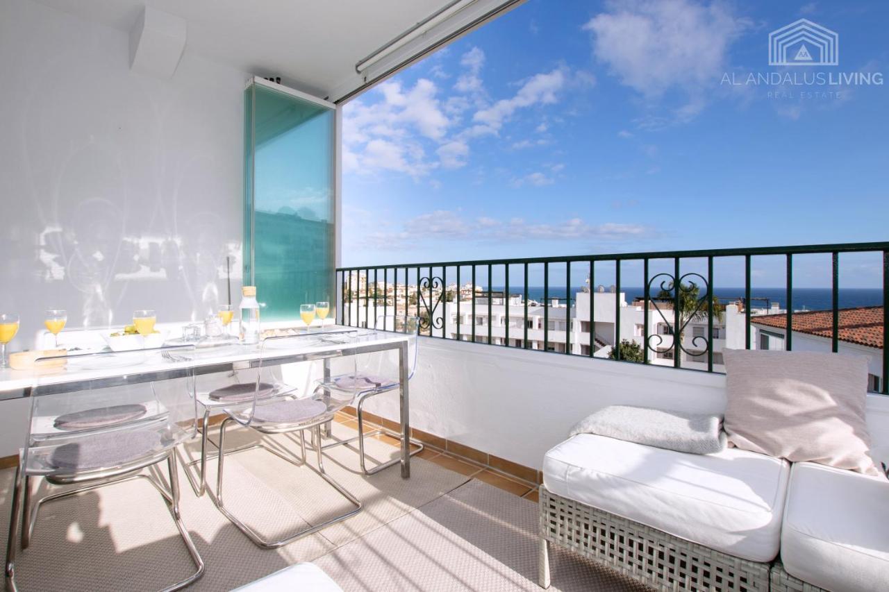 Scandinavian Style Apartment With Amazing Sea Views And South West Facing Sunny Terrace In Miraflores Walking Distance To The Beach! Malaga Luaran gambar