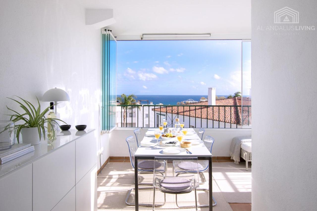 Scandinavian Style Apartment With Amazing Sea Views And South West Facing Sunny Terrace In Miraflores Walking Distance To The Beach! Malaga Luaran gambar