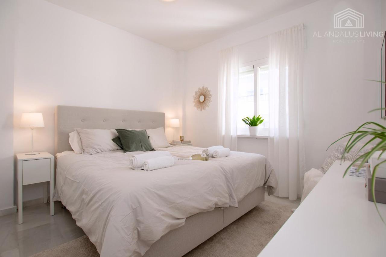 Scandinavian Style Apartment With Amazing Sea Views And South West Facing Sunny Terrace In Miraflores Walking Distance To The Beach! Malaga Luaran gambar