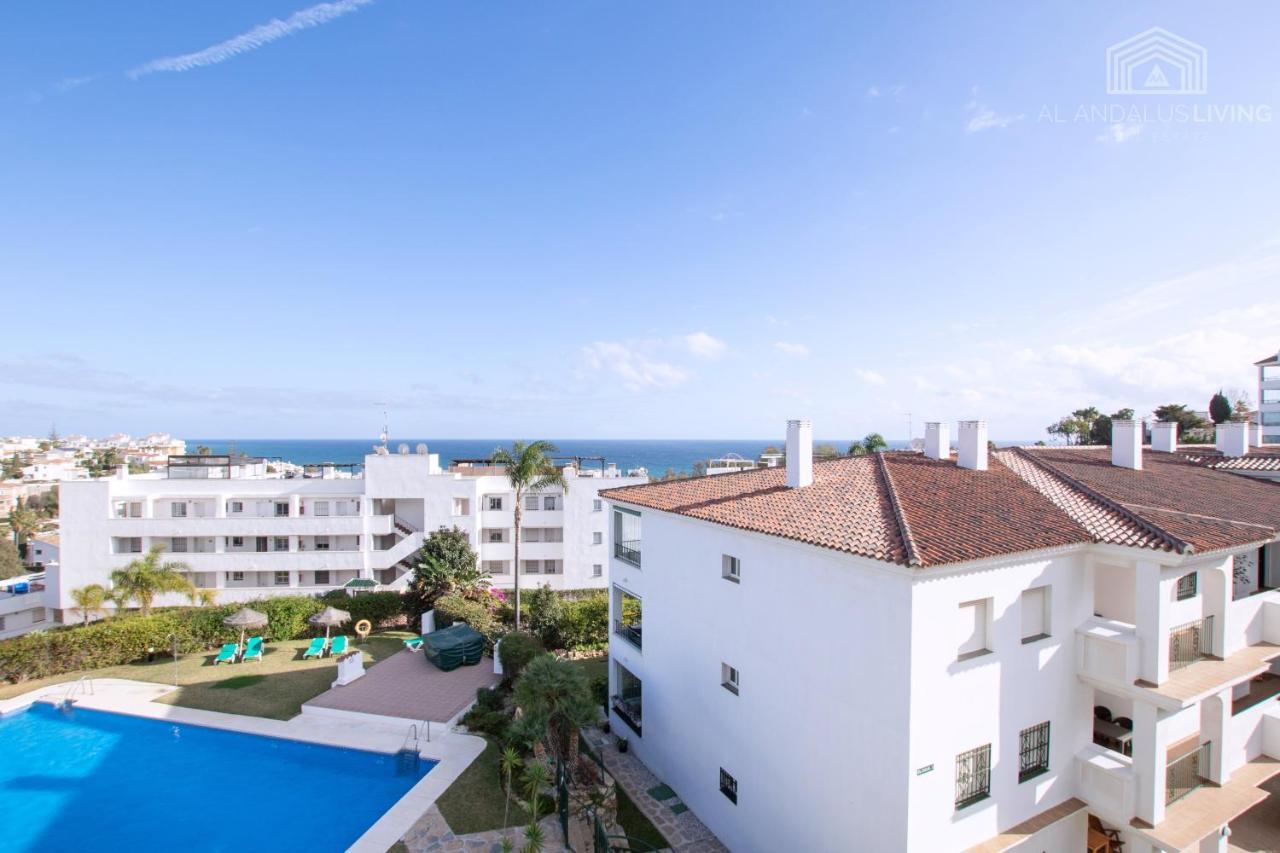 Scandinavian Style Apartment With Amazing Sea Views And South West Facing Sunny Terrace In Miraflores Walking Distance To The Beach! Malaga Luaran gambar