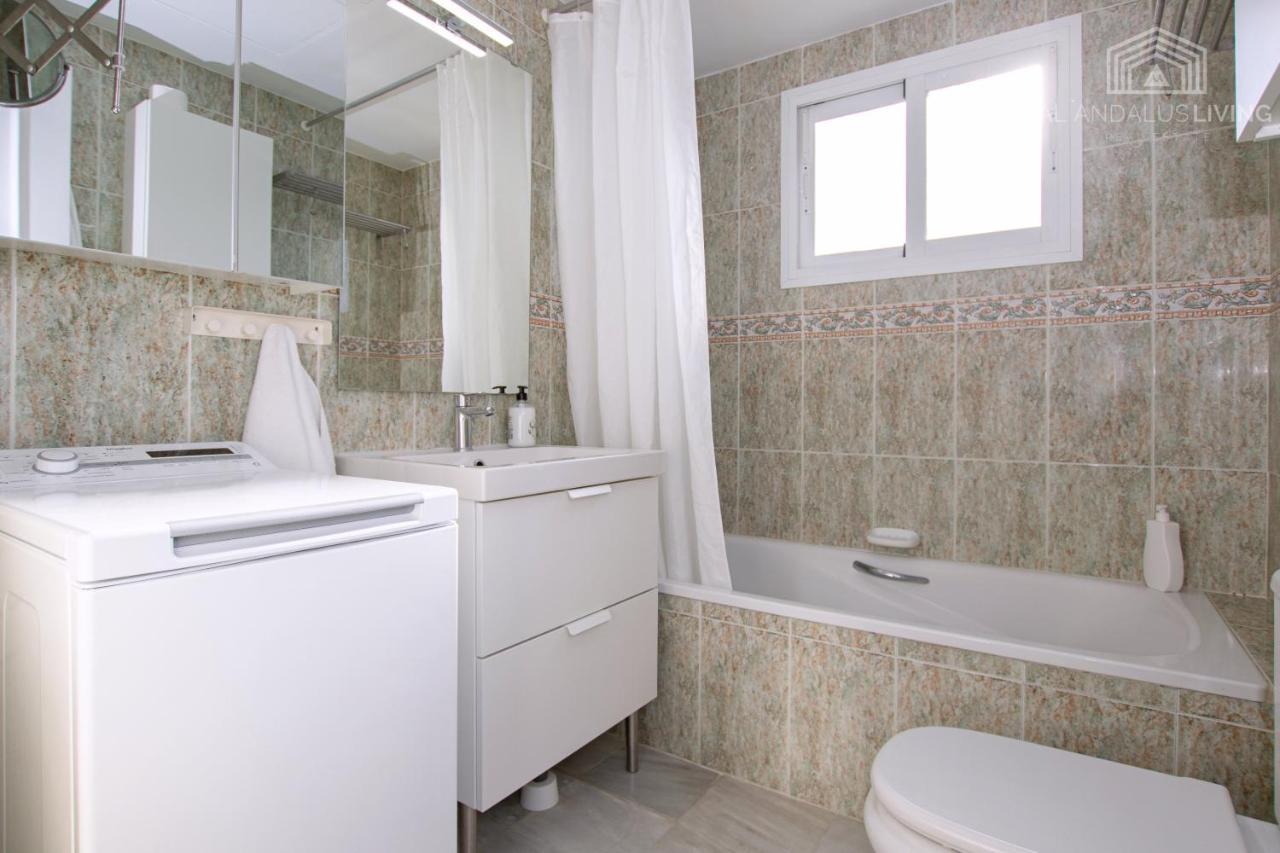 Scandinavian Style Apartment With Amazing Sea Views And South West Facing Sunny Terrace In Miraflores Walking Distance To The Beach! Malaga Luaran gambar