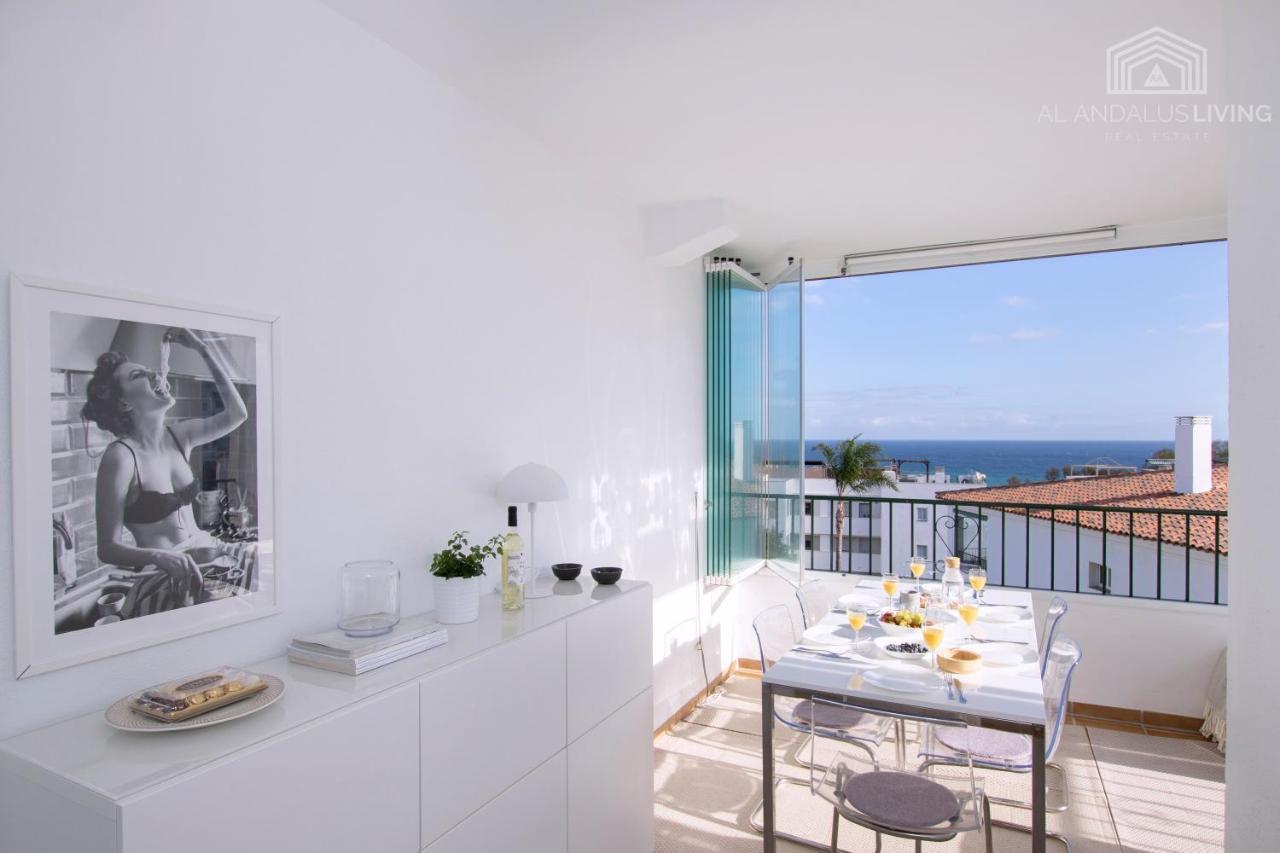 Scandinavian Style Apartment With Amazing Sea Views And South West Facing Sunny Terrace In Miraflores Walking Distance To The Beach! Malaga Luaran gambar