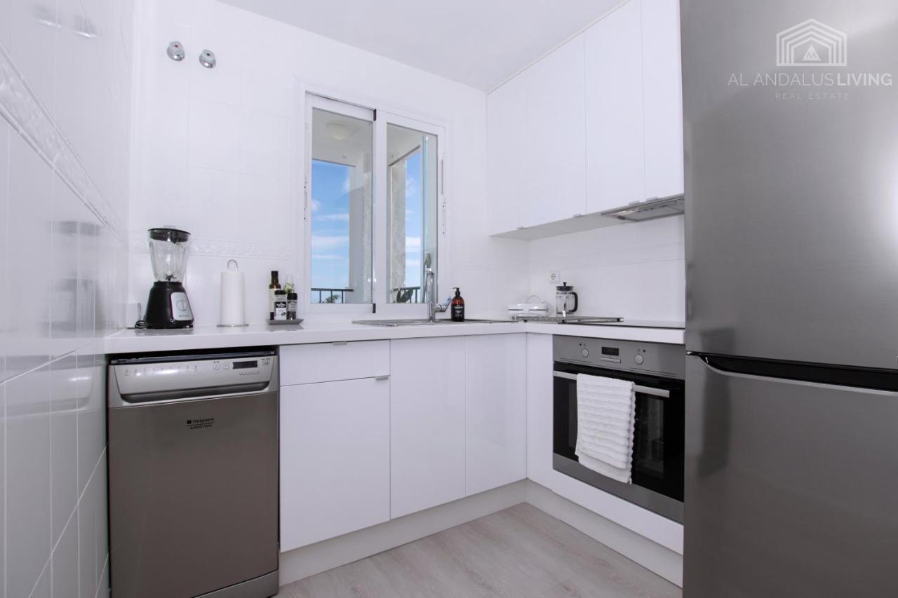 Scandinavian Style Apartment With Amazing Sea Views And South West Facing Sunny Terrace In Miraflores Walking Distance To The Beach! Malaga Luaran gambar